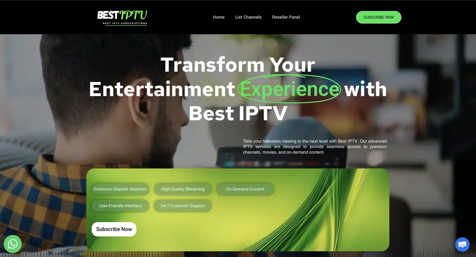 Best IPTV homepage